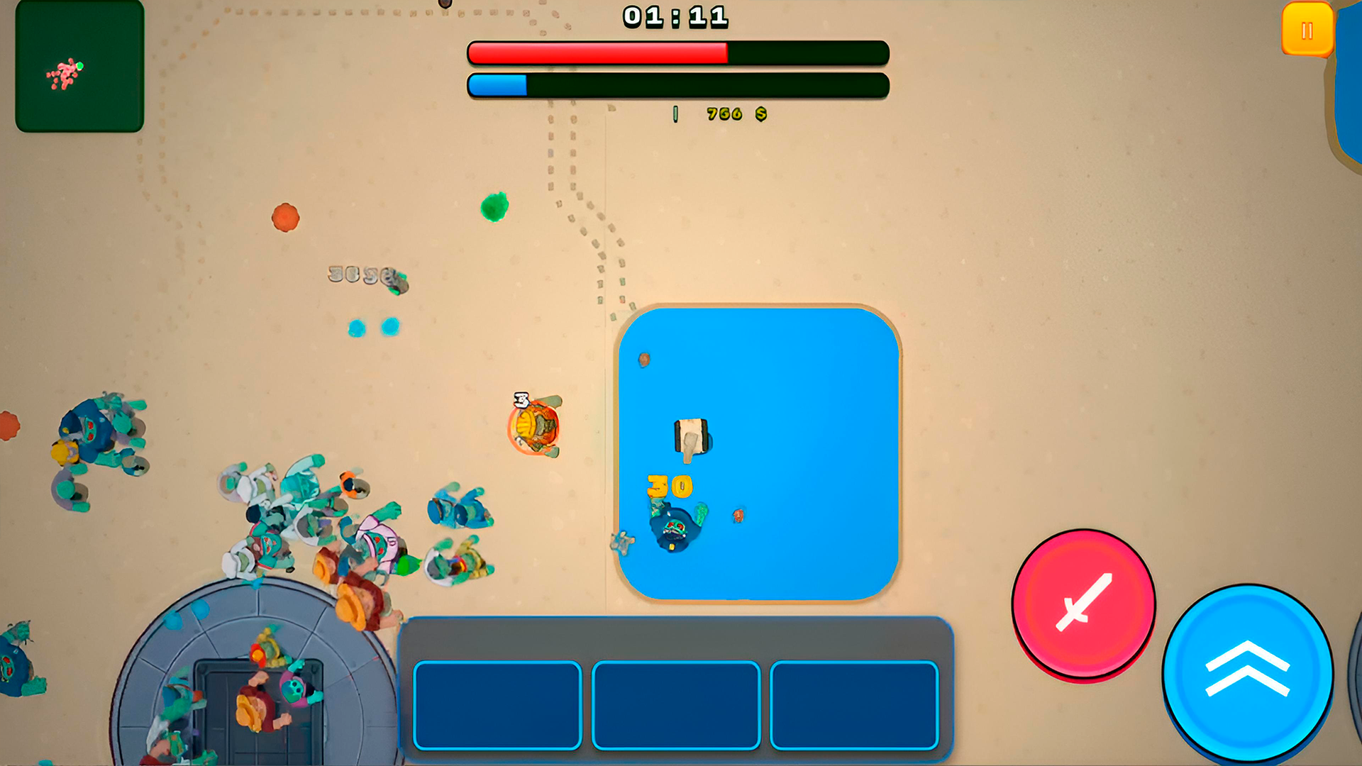 Танки-выживание: Толпы зомби — screenshot 13