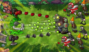 Zombies Are Coming! Peashooter Evolution