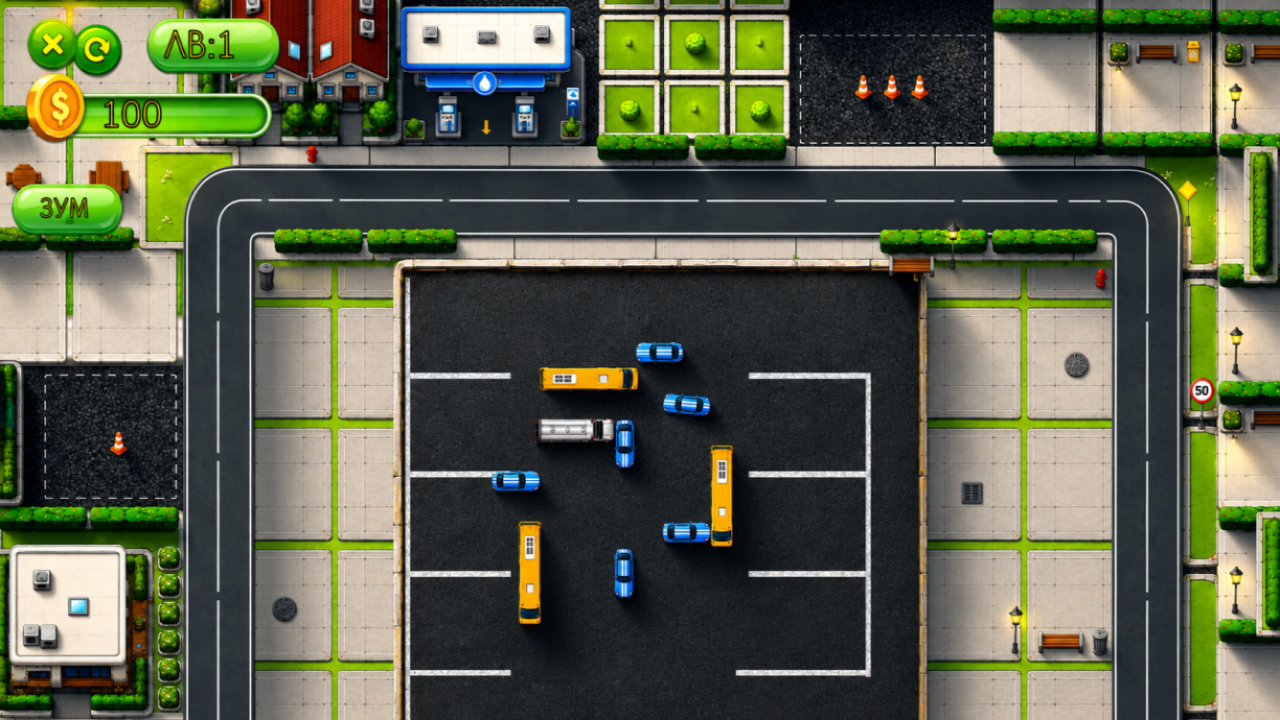 Микро Город: Паркинг — screenshot 1