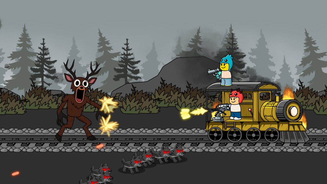 99 Nights In The Forest Survival On The Train screenshot