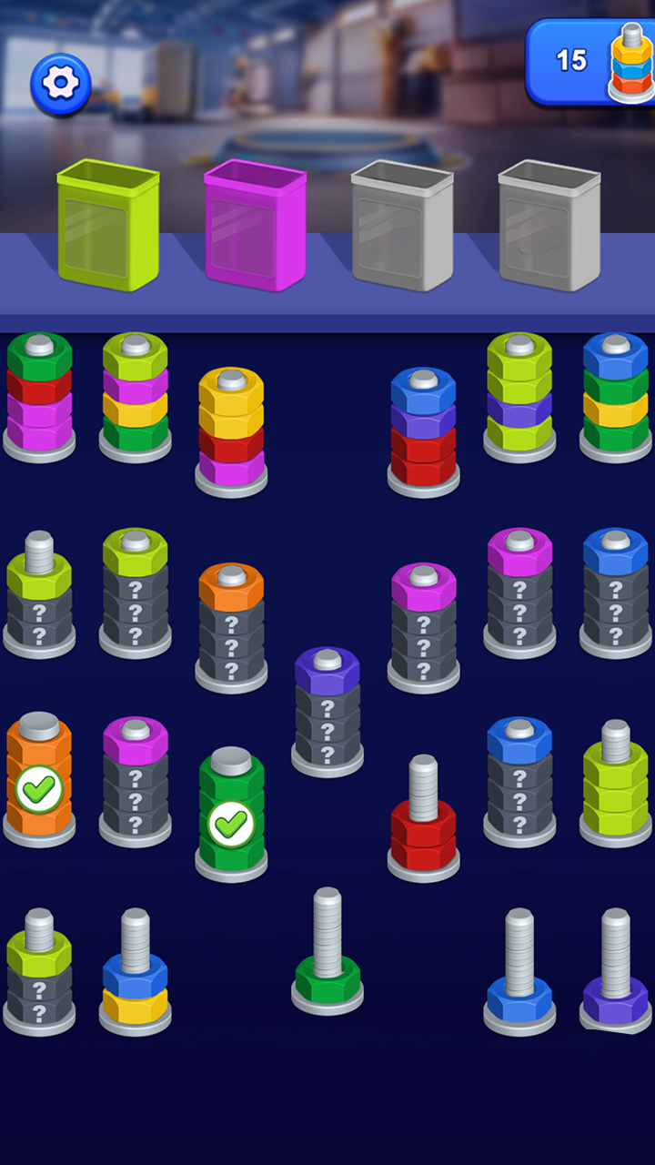 Super Sort: Color Nuts Puzzle screenshot 4