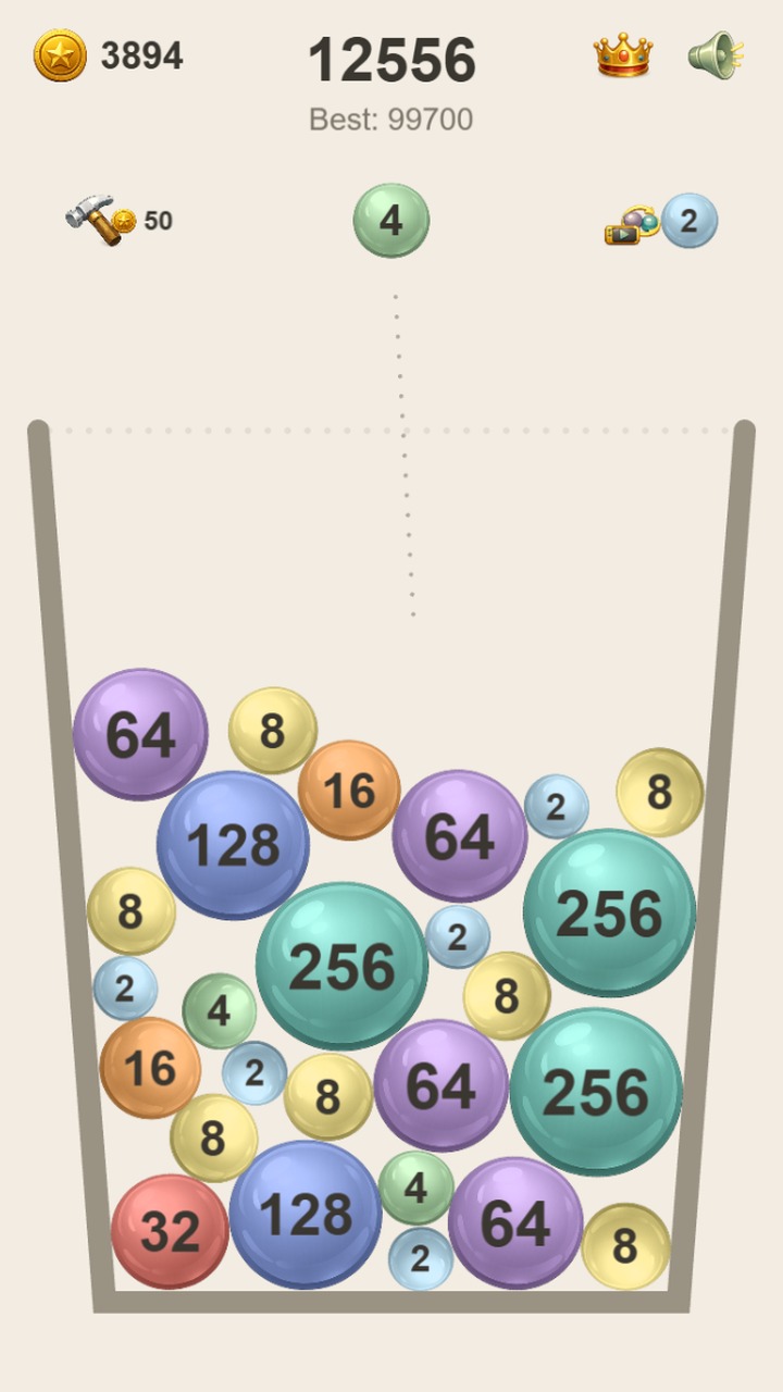 Balls in a glass screenshot 6