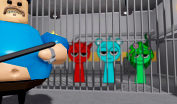 Robbie the Jailer: Find Sprunki