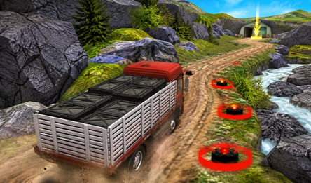 Dangerous Cargo Truck Driving