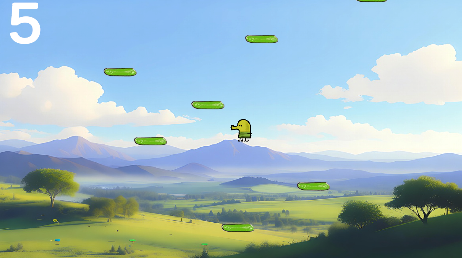 Дудл джамп — screenshot 1