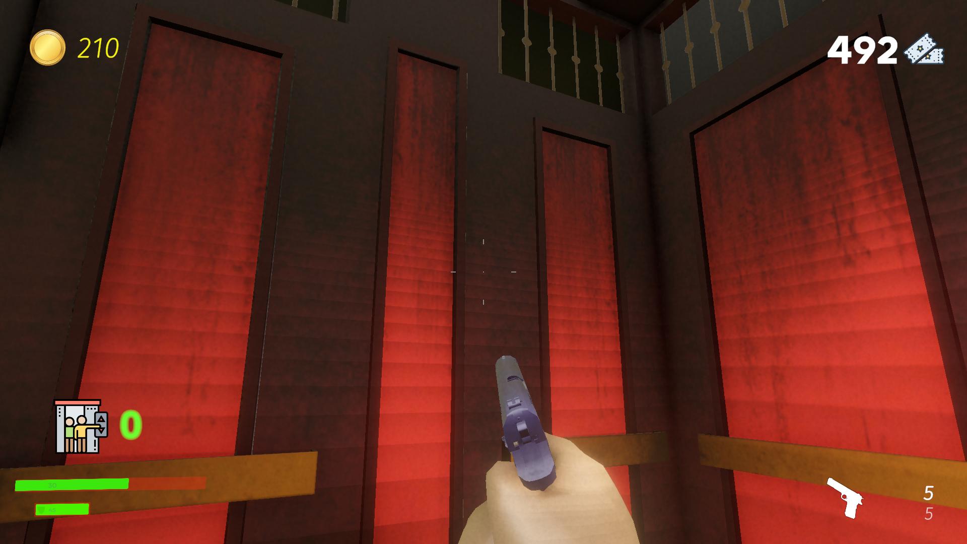 Glued in an elevator: BackRooms — screenshot 3