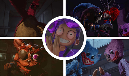 Poppy Playtime 5 Jumpscares and Mini-Games