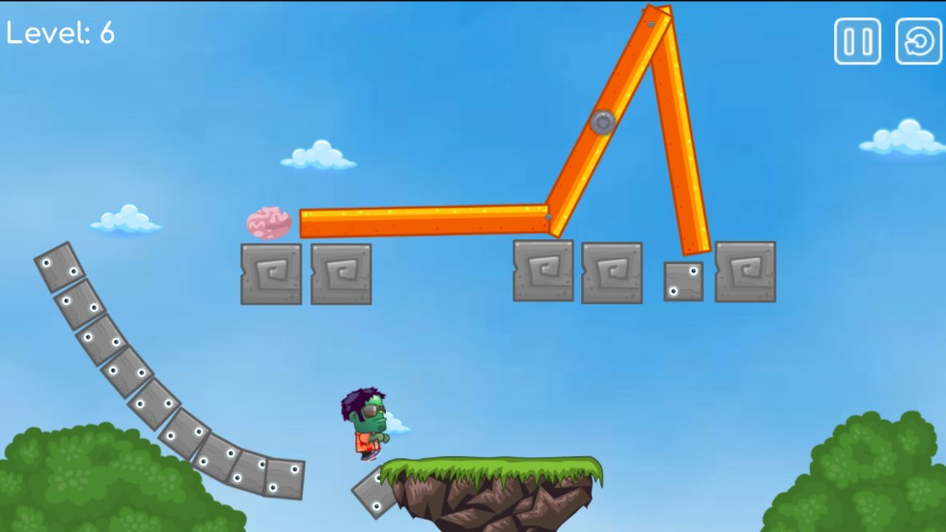 Feed the Zombie: Brain Puzzle — screenshot 7
