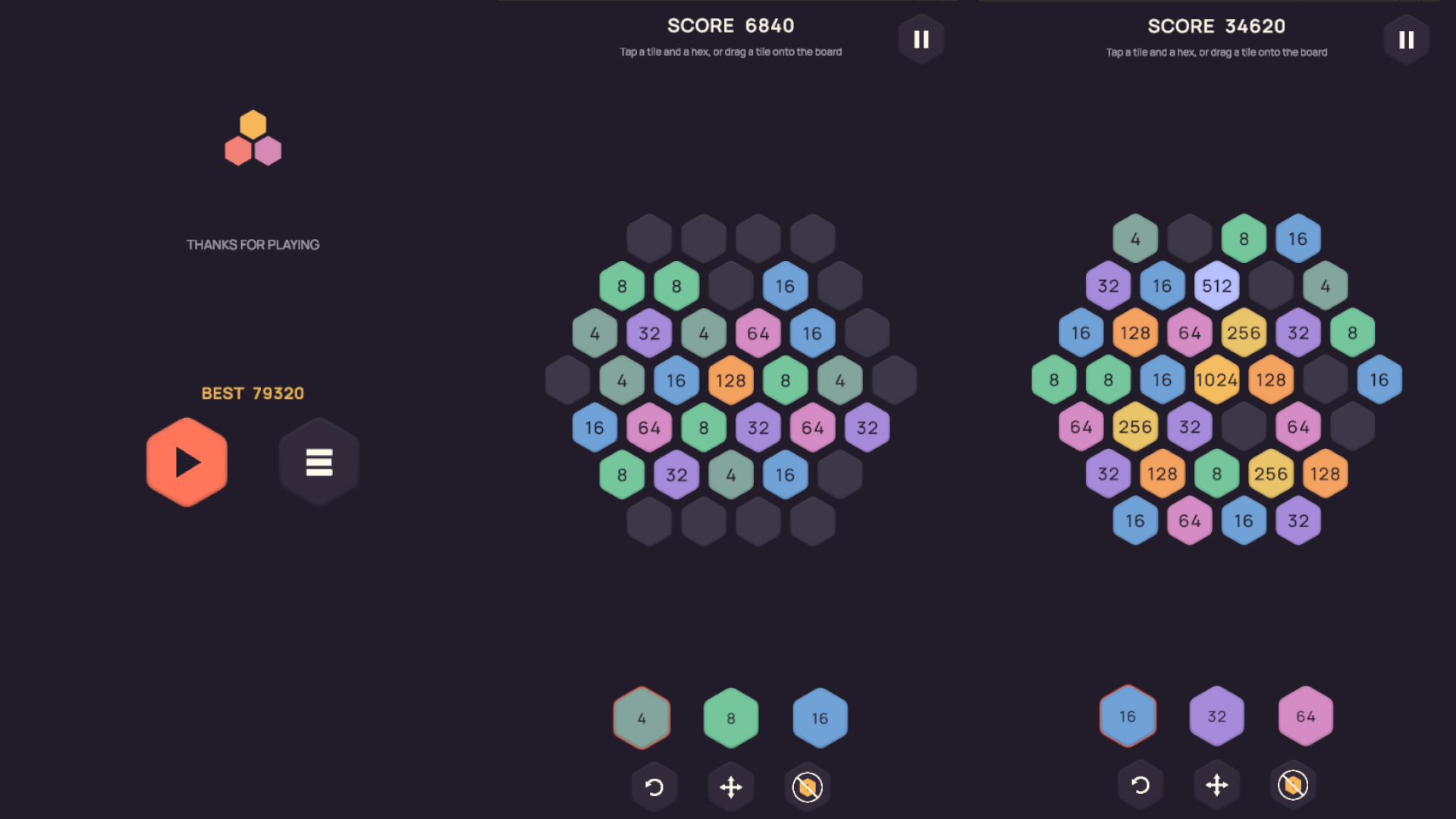 Trinexa: Number Cascade — screenshot 1