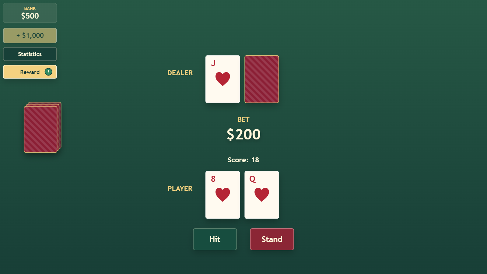 Interesting Blackjack — screenshot 3