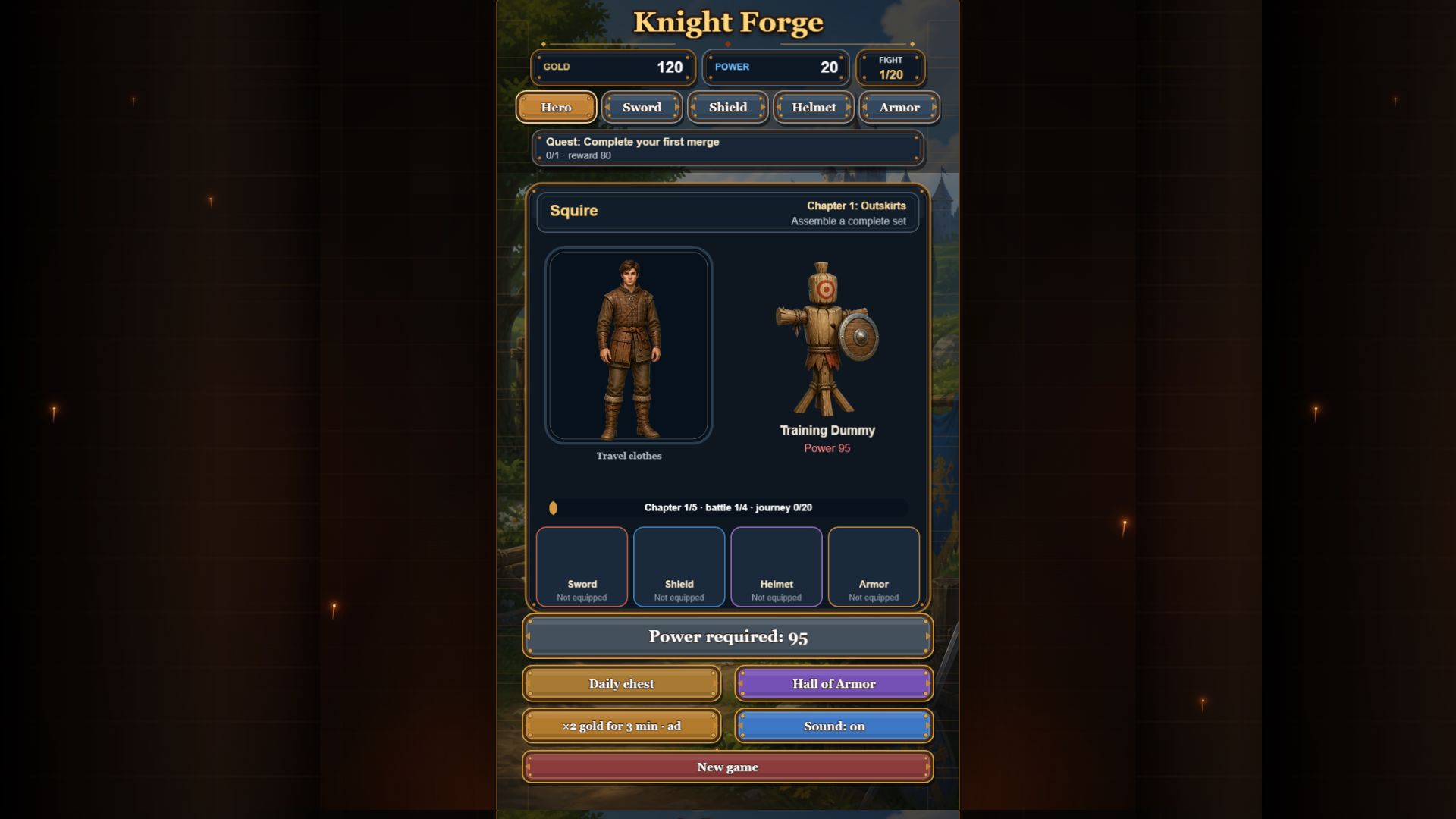 Knight Forge — screenshot 1