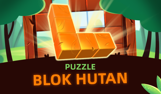 Puzzle Blok Hutan  loading=