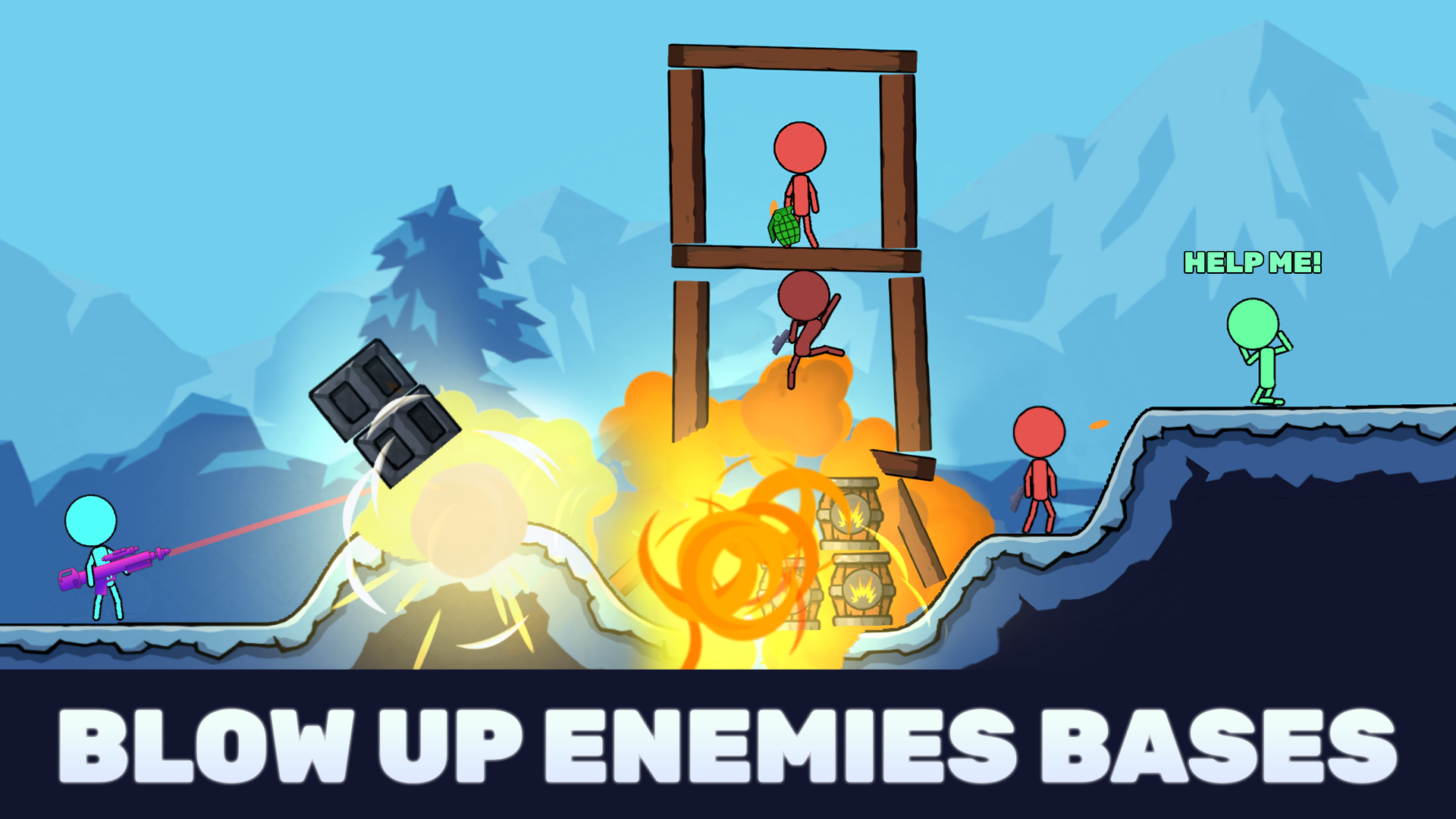Stick Bazooka 2 screenshot
