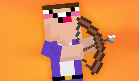 Noob vs 1000 Zombies: Lucky Blocks