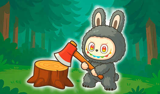 Labubu lumberjack