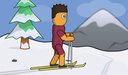 Winter Coach Skiing