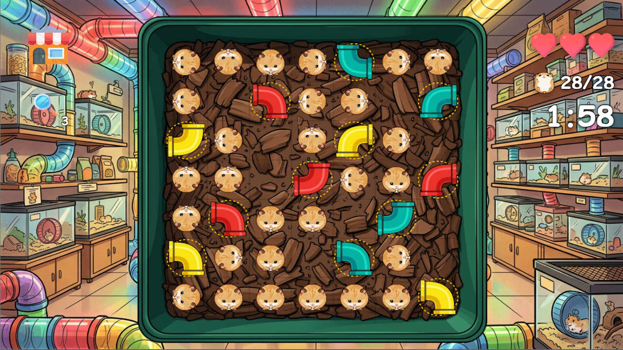 Arrows: Save the hamsters — screenshot 2