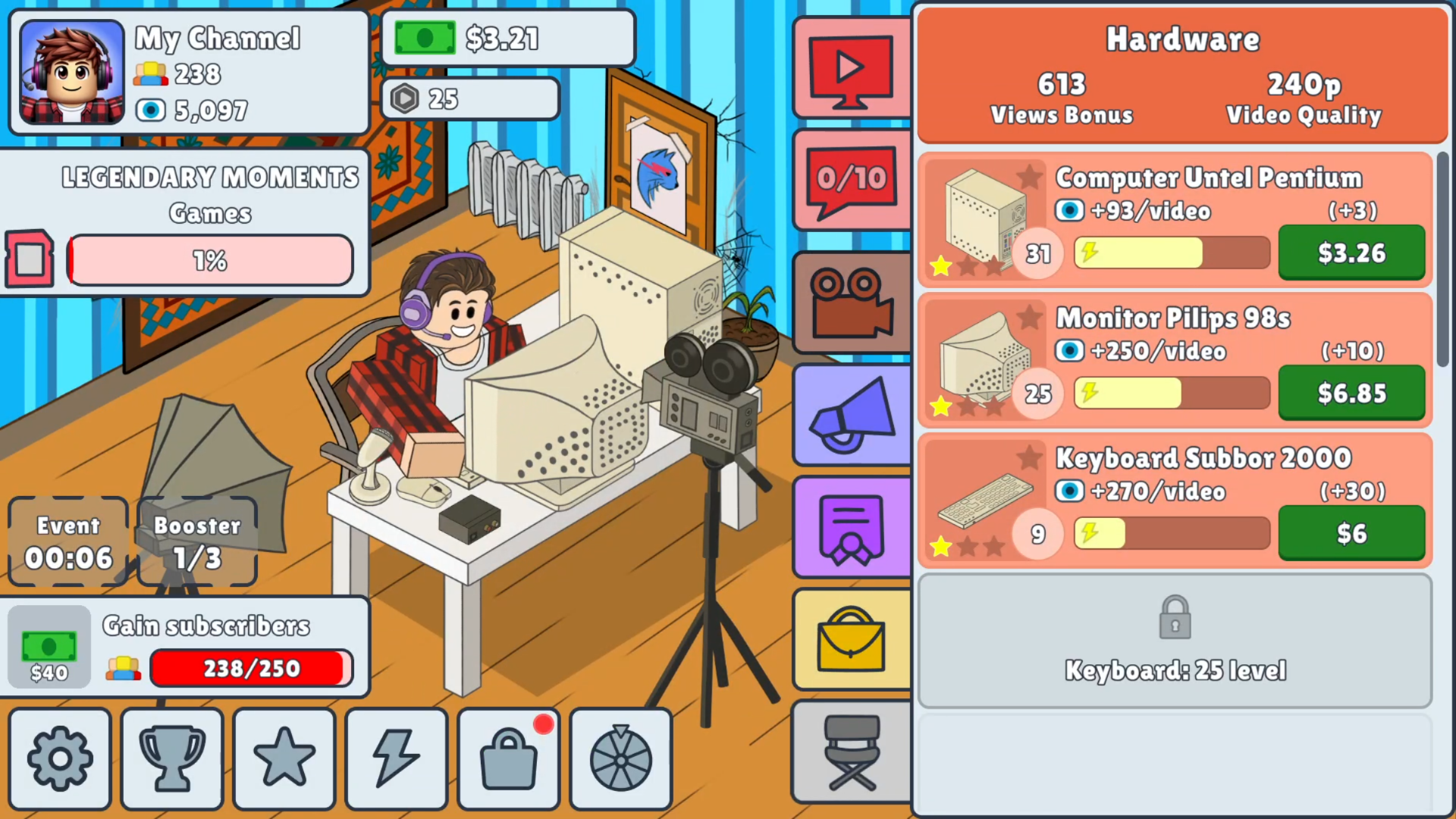 Idle Vlogger Simulator screenshot