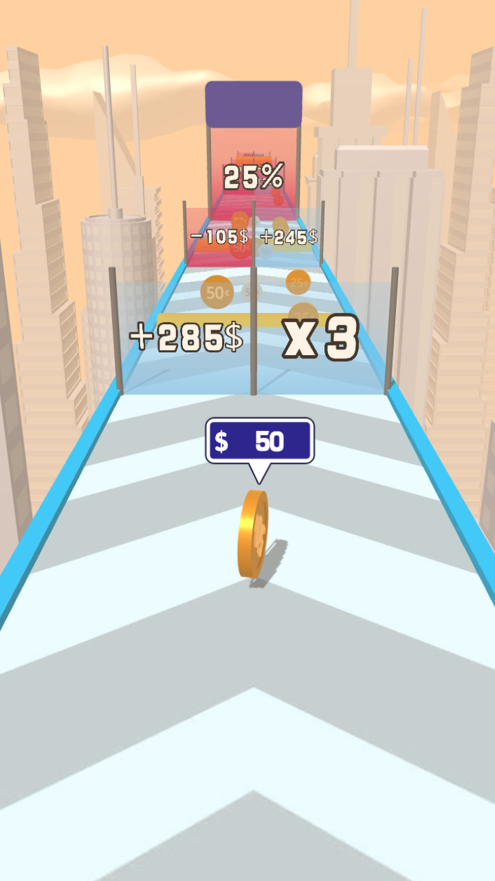 Coin Roll Rush: 3D Runner screenshot 6
