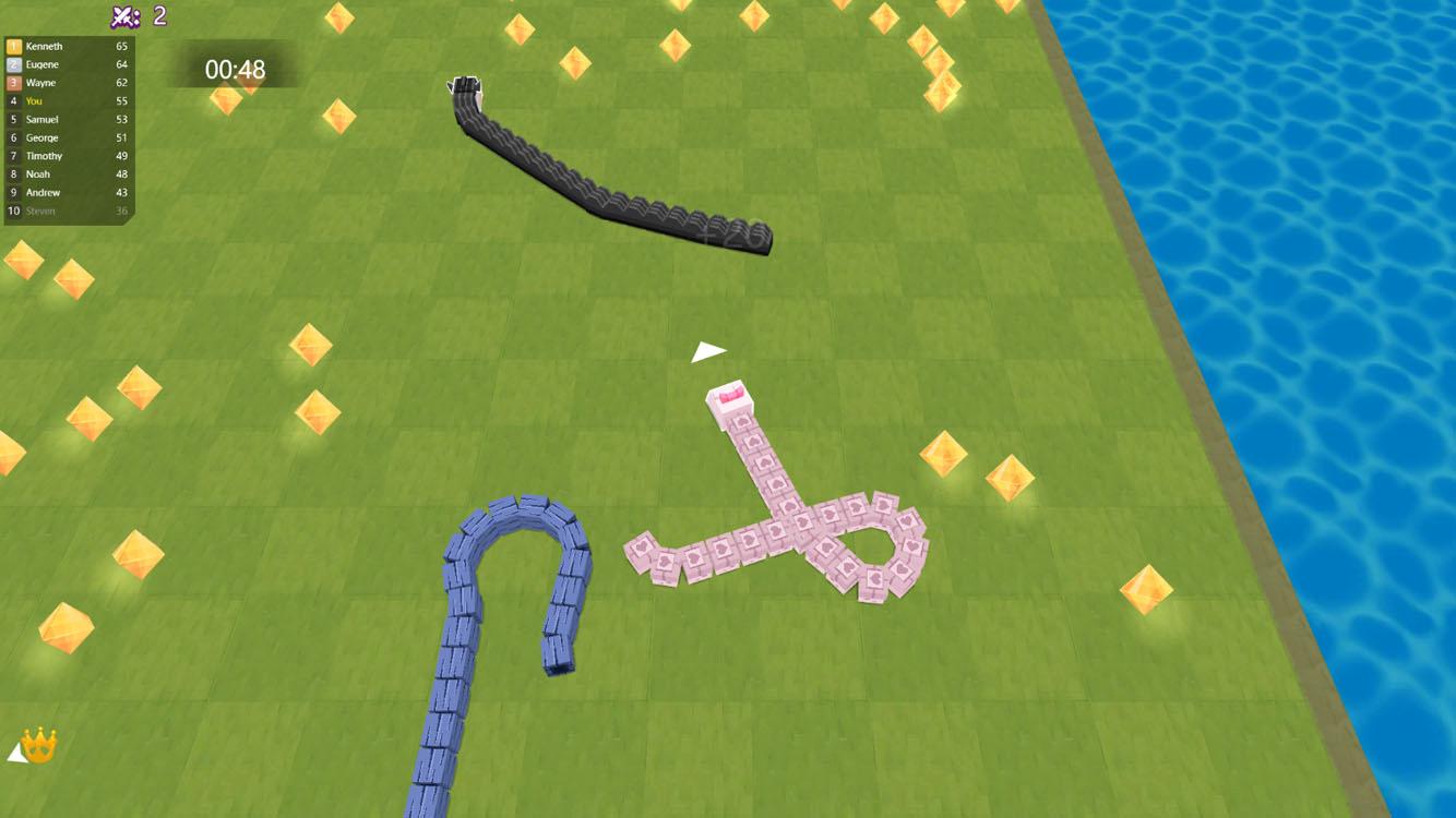 Merge Snake War screenshot