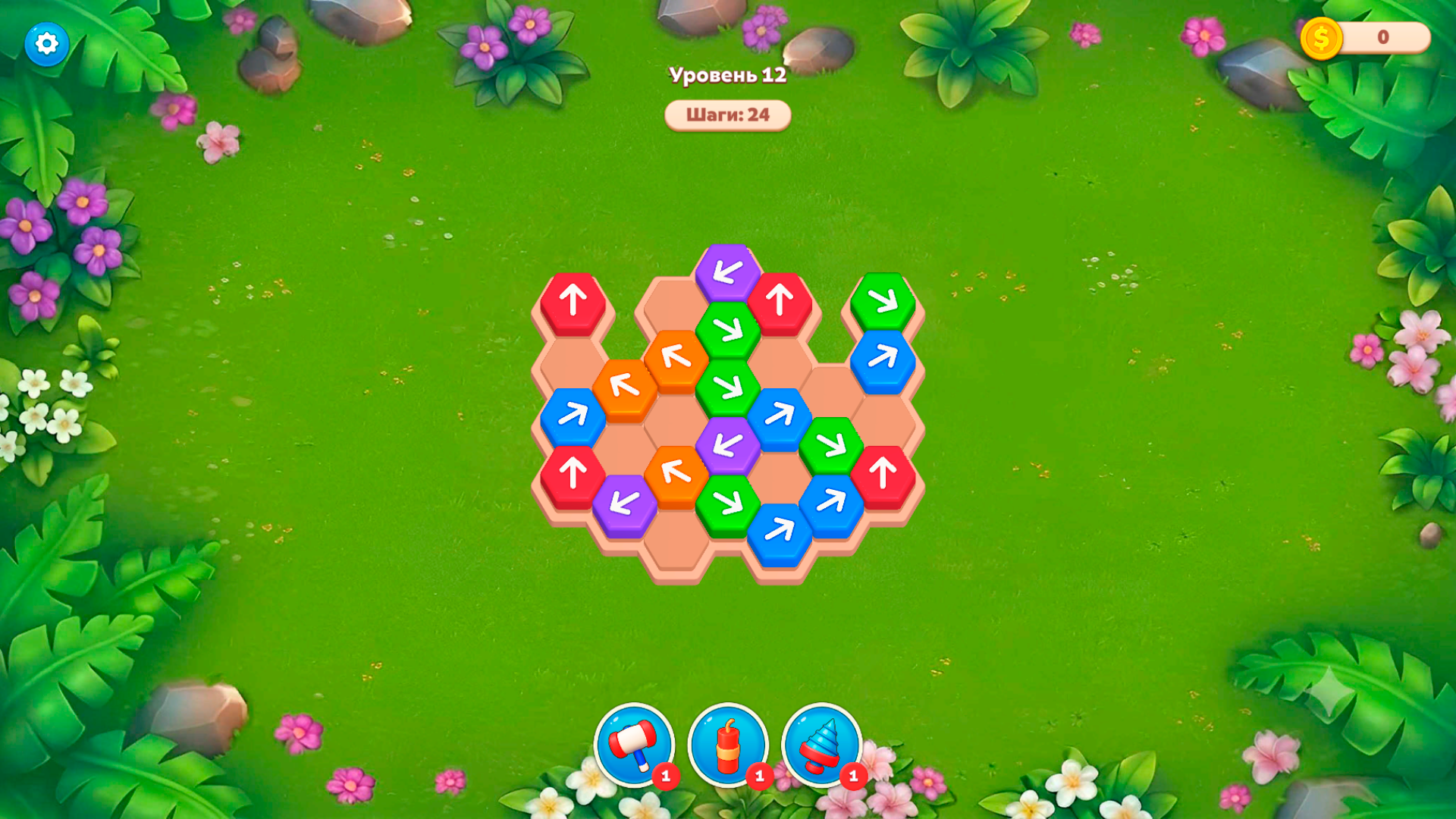 Магия Сот: Сортировка — screenshot 1