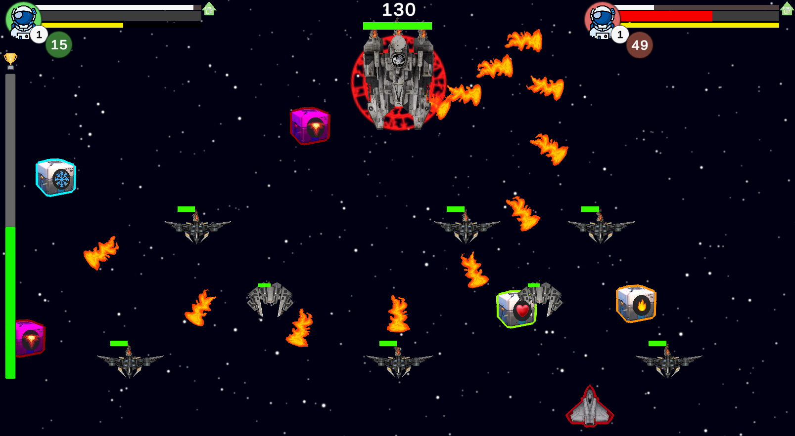 Space wars screenshot