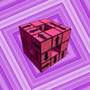 Take apart the cubes. A 3D puzzle!