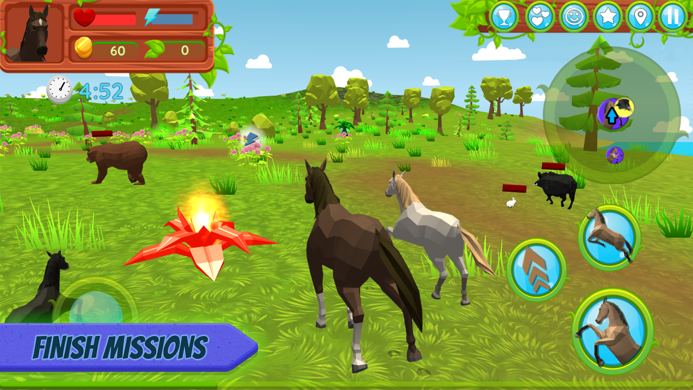 Horse Family: Animal Simulator screenshot