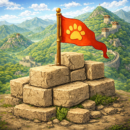 Коты строители: Китайская стена