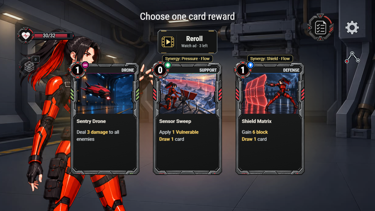 Containment Protocol: Roguelike Deckbuilder — screenshot 6