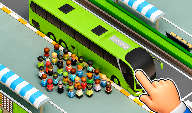Idle Bus Station game cover