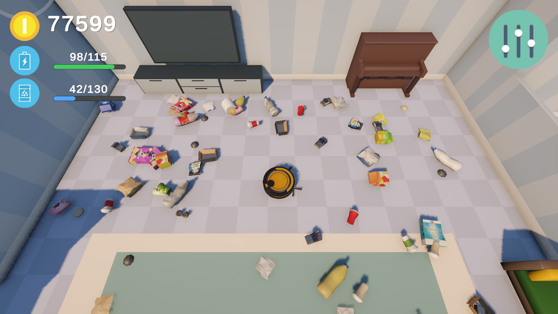 Симулятор Пылесоса: Уборка Дома 3D — screenshot 1