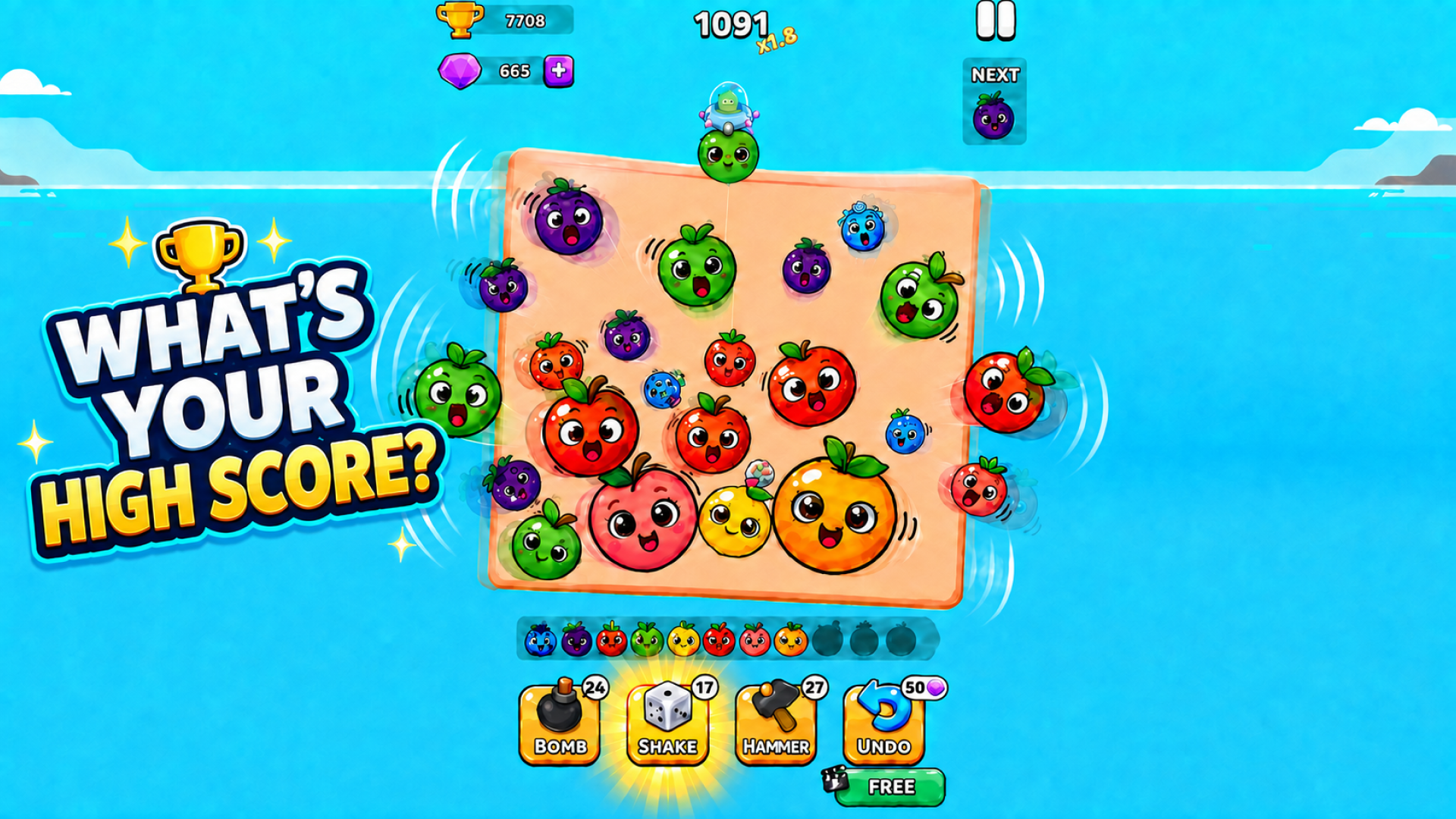 Watermelon Fruit Merge Saga — screenshot 7