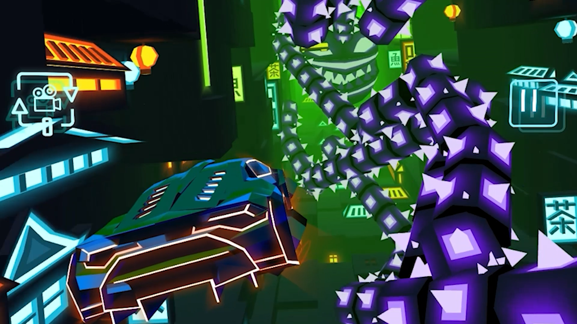 Neon Flytron: Cyberpunk Racer screenshot