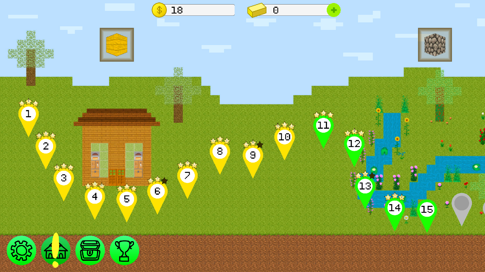Block Match-3: Village 3D — screenshot 11