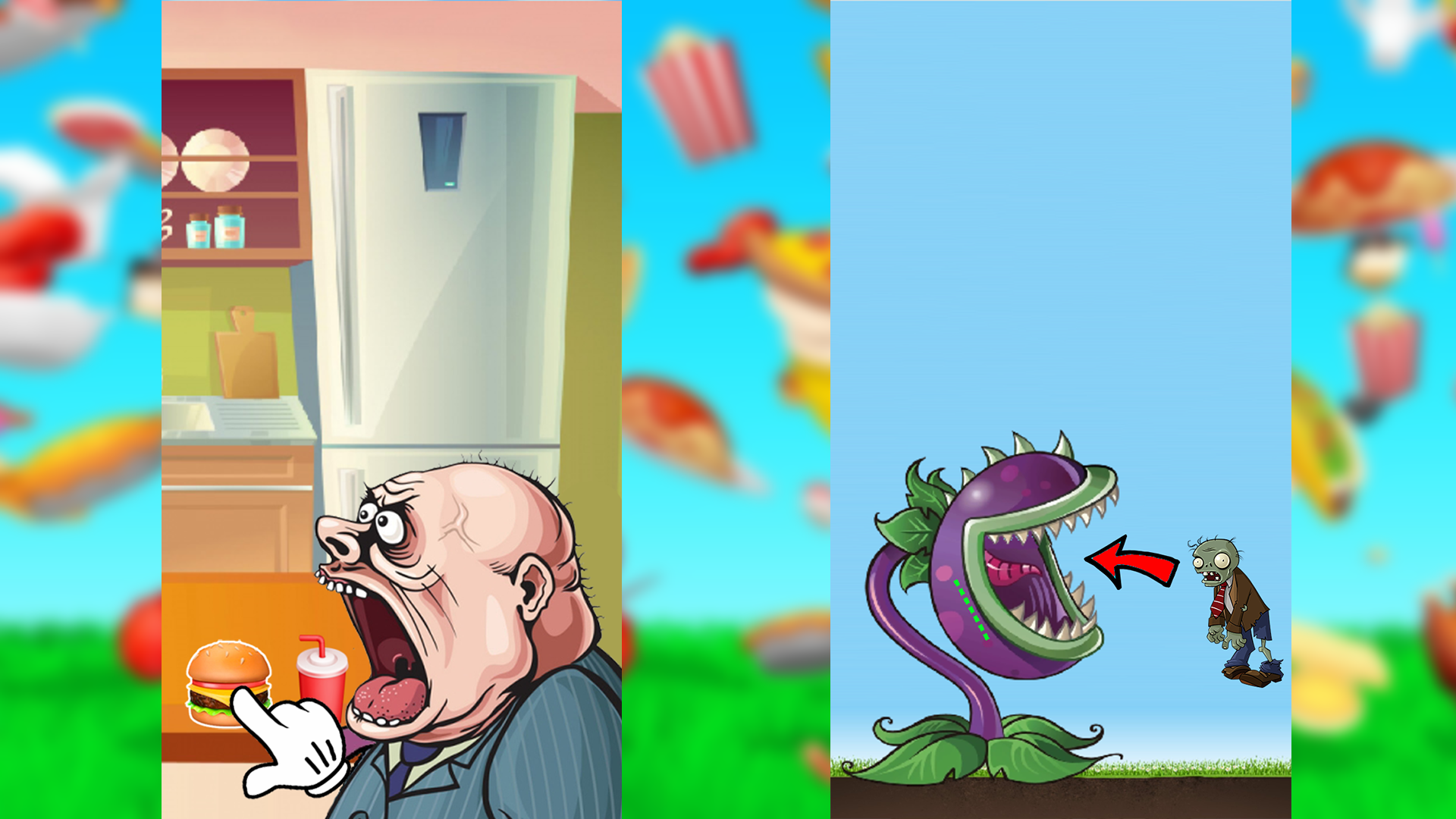 Eating Simulator Physical Food Puzzle screenshot