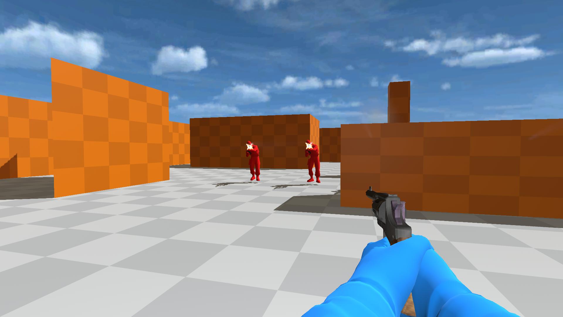 War of the Red and Blue Soldiers: Shooter — screenshot 5