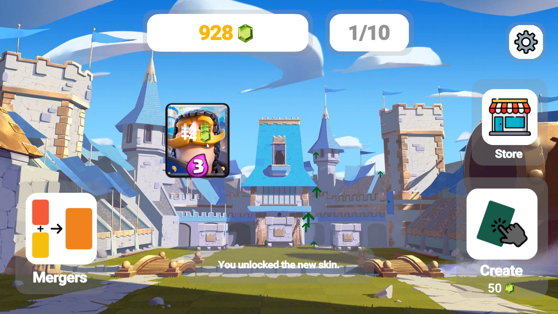 Merge Clash Royale: Evolution! screenshot