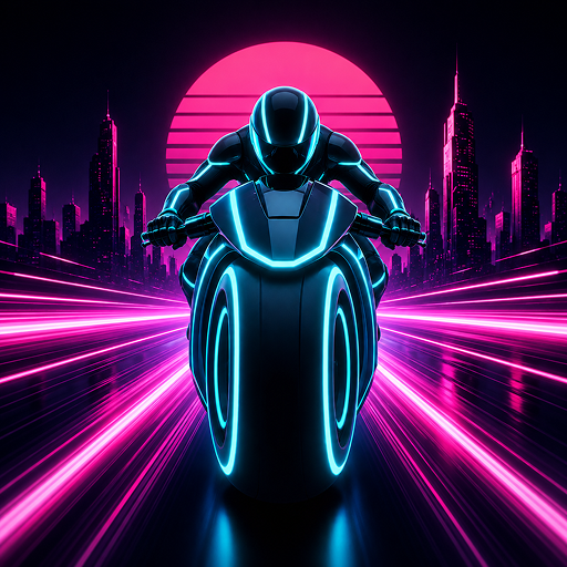 Neon Cyber-Runner icon