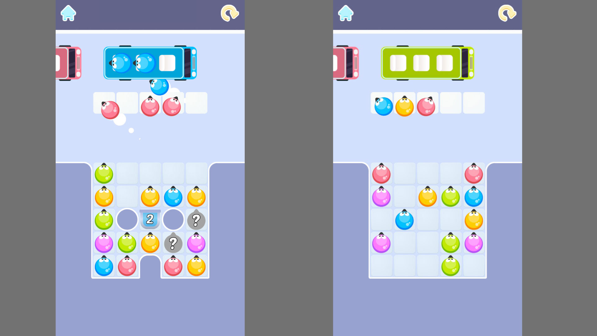 Bus Jam Colored Queue — screenshot 2