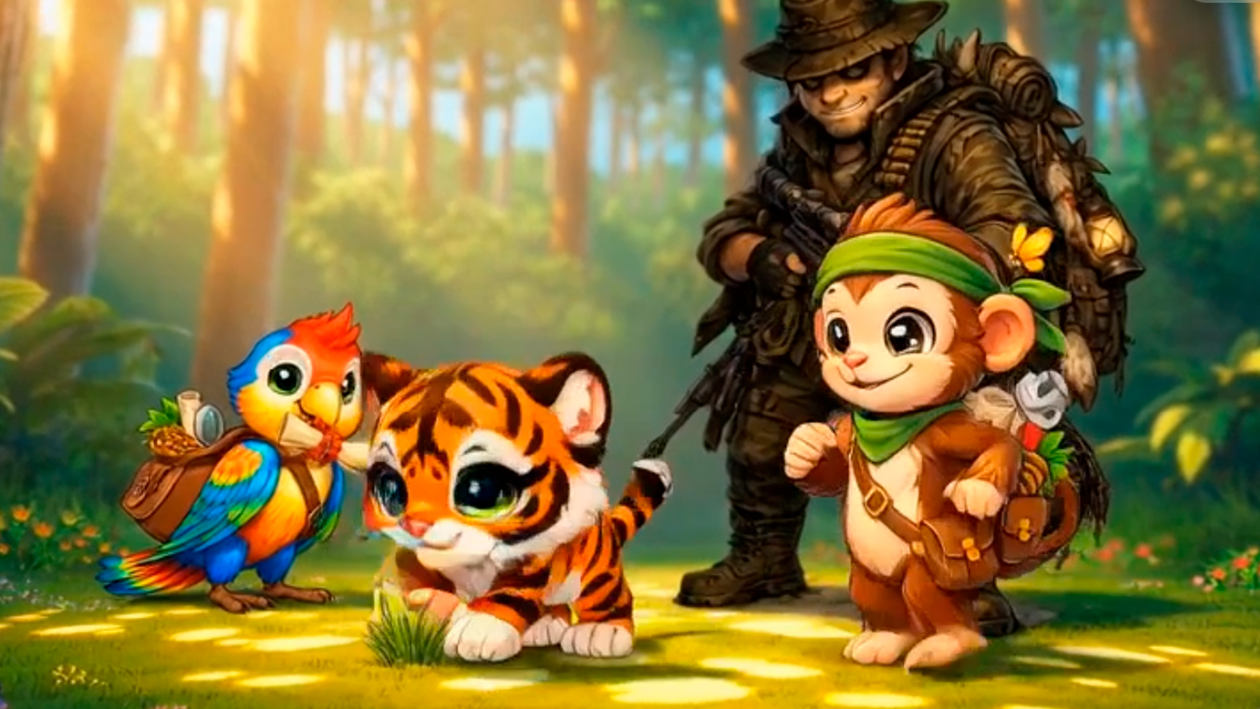 Match three: mission to save tiger Ko — screenshot 3