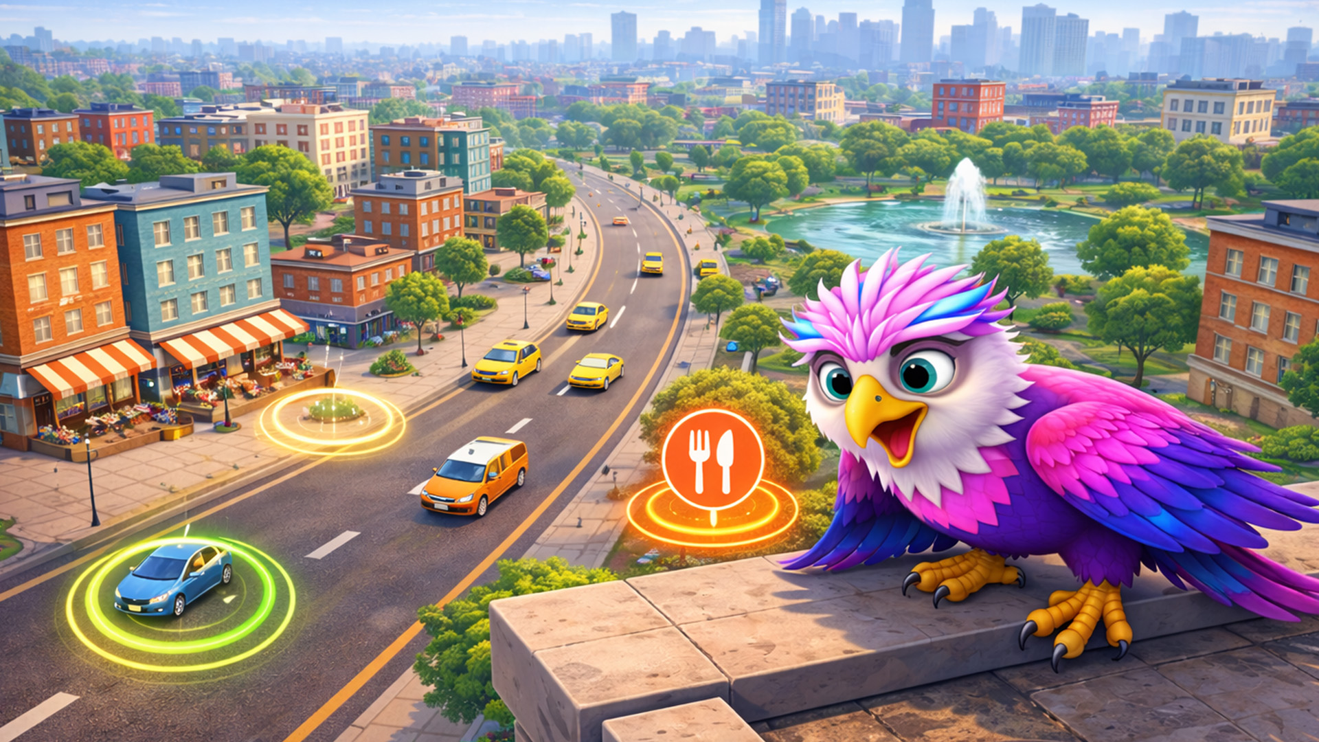 I Am Bird: Eagle Simulator screenshot 3