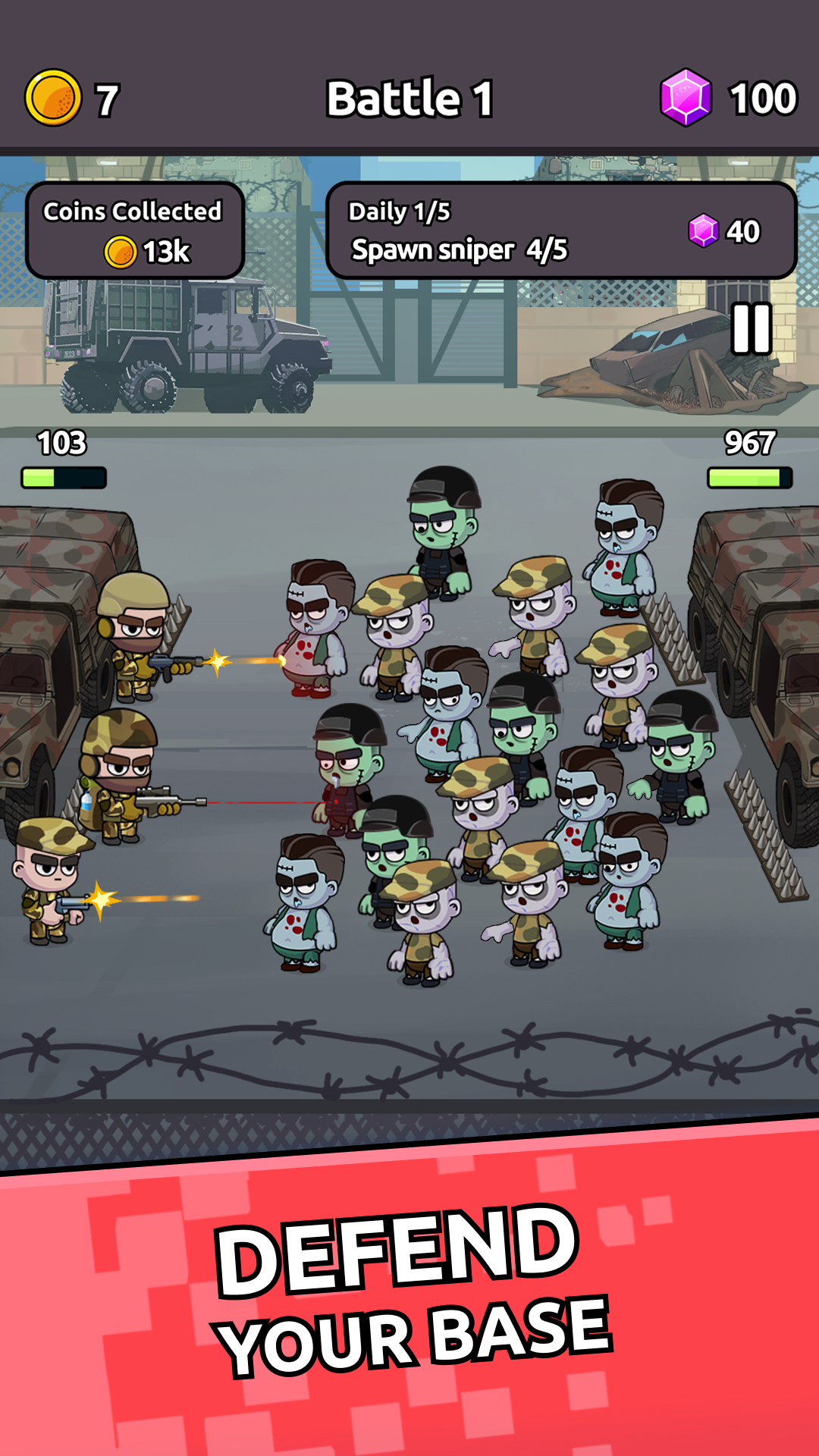 Zombie Warriors screenshot 10