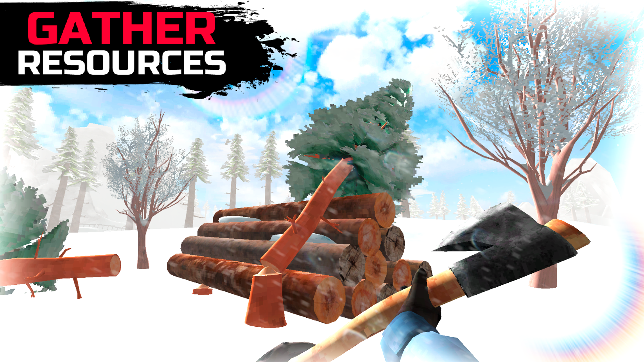 WinterCraft: Survival in the Forest screenshot