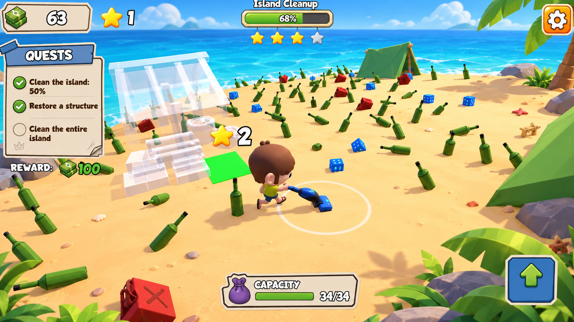 Cleaning Simulator: Clean the Island screenshot 5