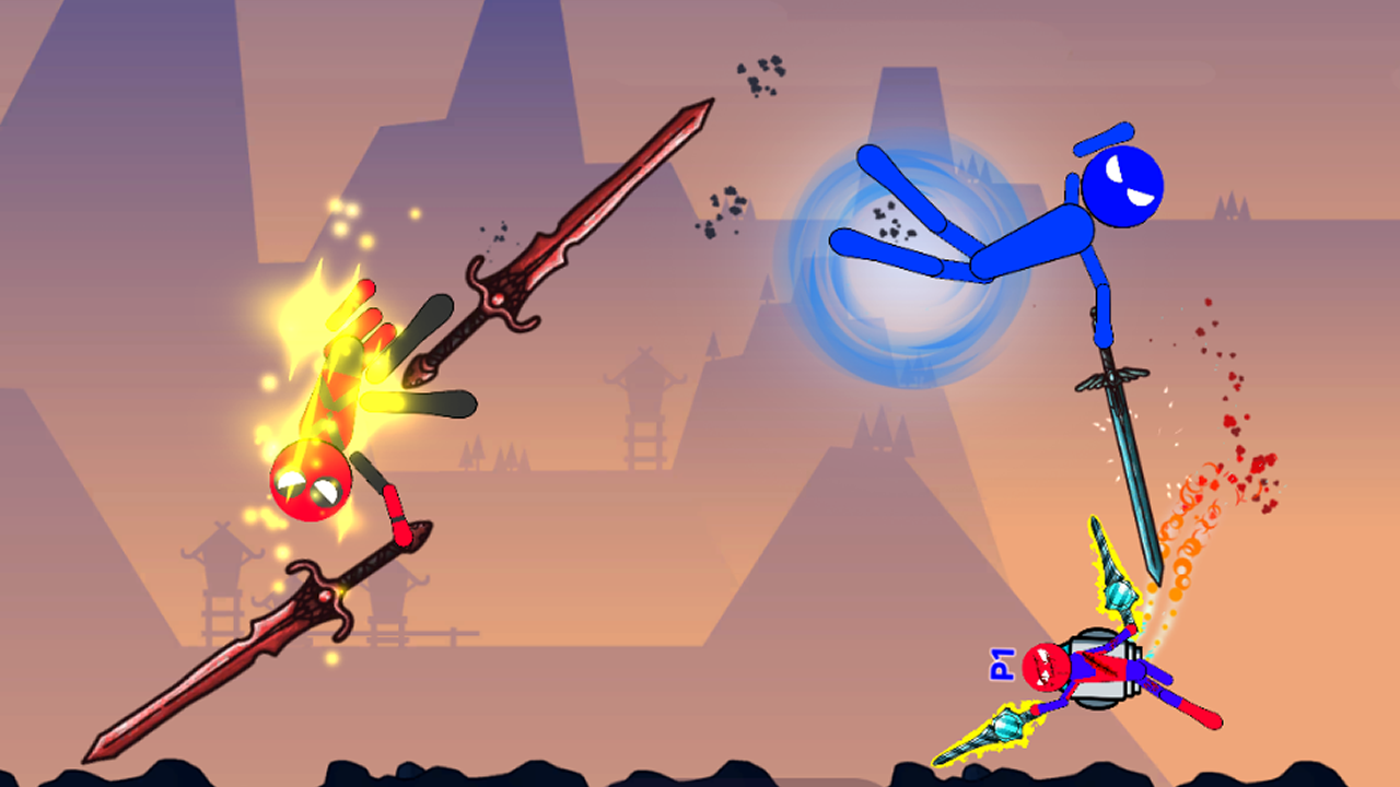 Stick Warrior Hero Battle screenshot