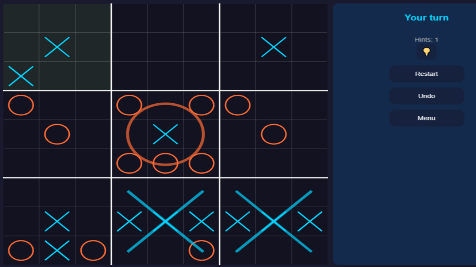 Tic-Tac-Toe: Master — screenshot 1