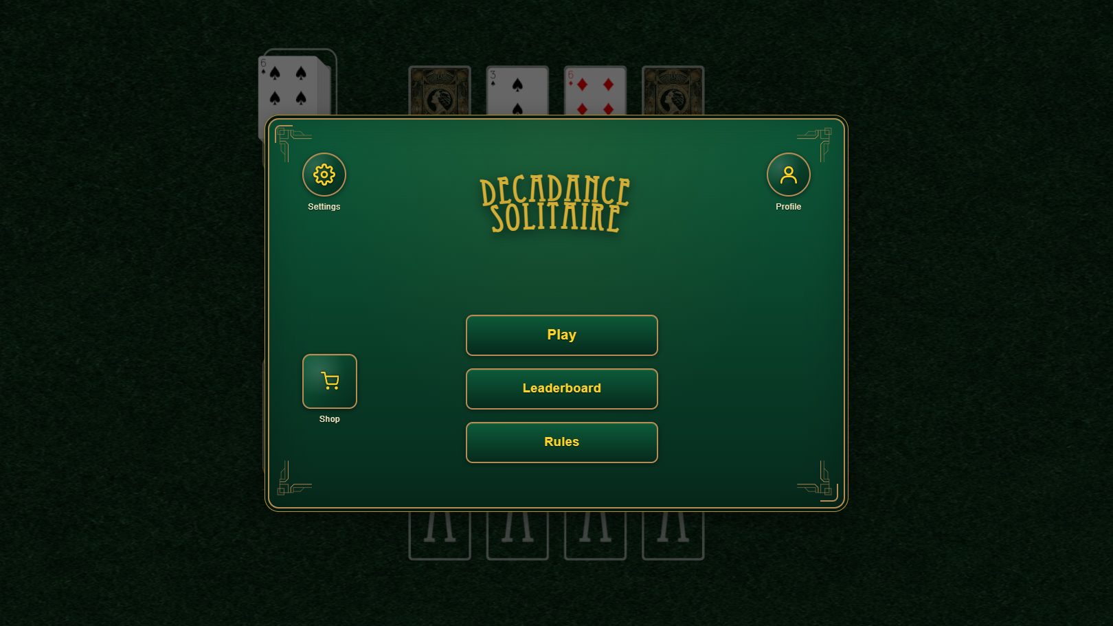 Decadance Solitaire — screenshot 2