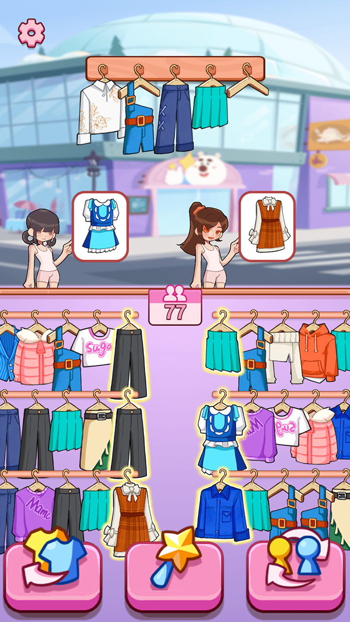 Girl's Closet: Match & Clear screenshot 5