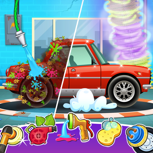 We wash dirty cars icon